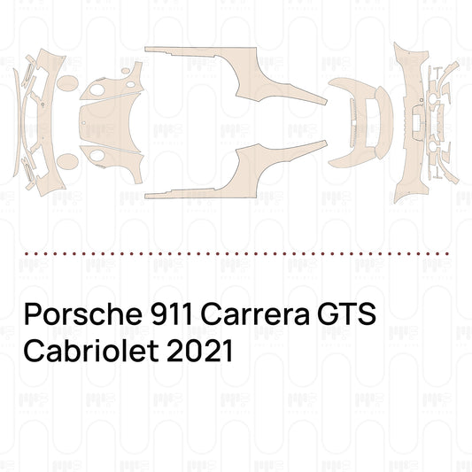 Voorgesneden PPF Porsche 911 Carrera GTS Cabriolet 2021