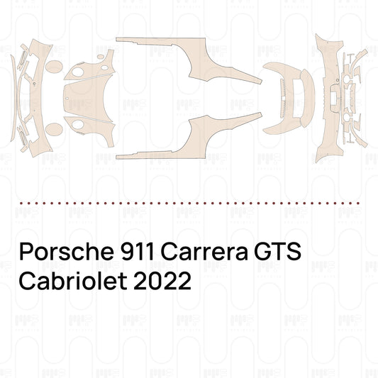 Voorgesneden PPF Porsche 911 Carrera GTS Cabriolet 2022