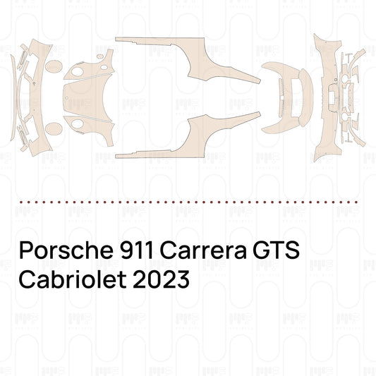 Voorgesneden PPF Porsche 911 Carrera GTS Cabriolet 2023