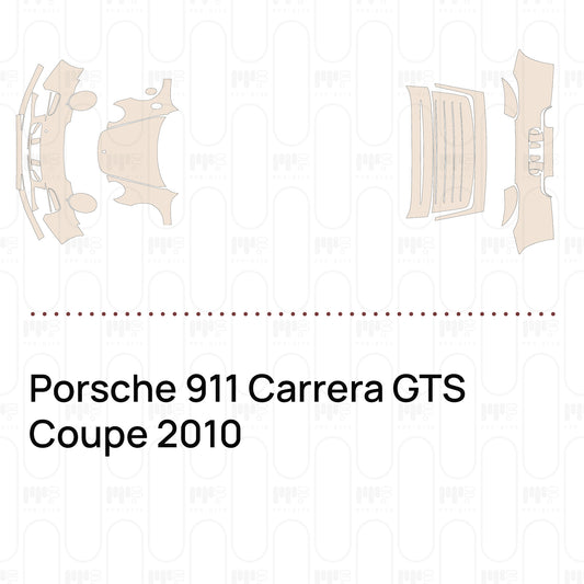 Voorgesneden PPF Porsche 911 Carrera GTS Coupe 2010