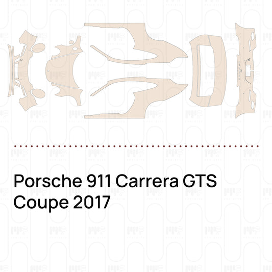 Voorgesneden PPF Porsche 911 Carrera GTS Coupe 2017