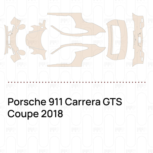 Voorgesneden PPF Porsche 911 Carrera GTS Coupe 2018