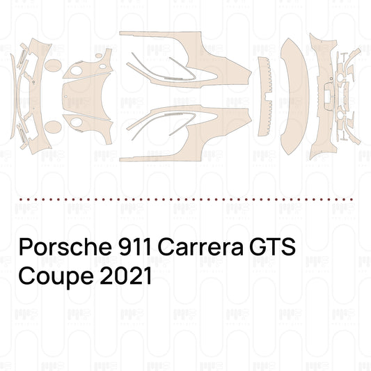 Voorgesneden PPF Porsche 911 Carrera GTS Coupe 2021