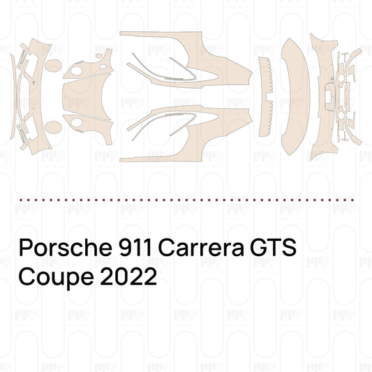 Voorgesneden PPF Porsche 911 Carrera GTS Coupe 2022