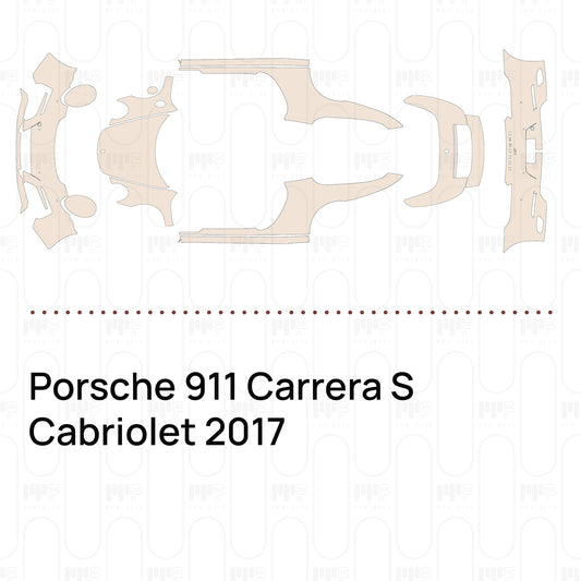 Voorgesneden PPF Porsche 911 Carrera S Cabriolet 2017