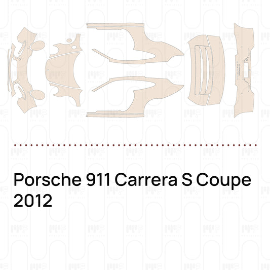 Voorgesneden PPF Porsche 911 Carrera S Coupe 2012