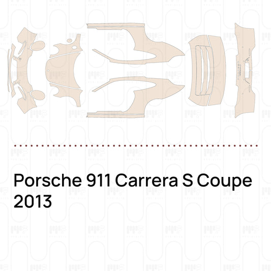 Voorgesneden PPF Porsche 911 Carrera S Coupe 2013