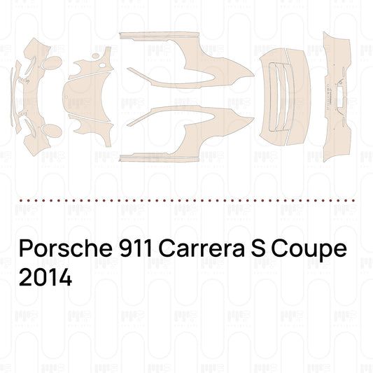 Voorgesneden PPF Porsche 911 Carrera S Coupe 2014