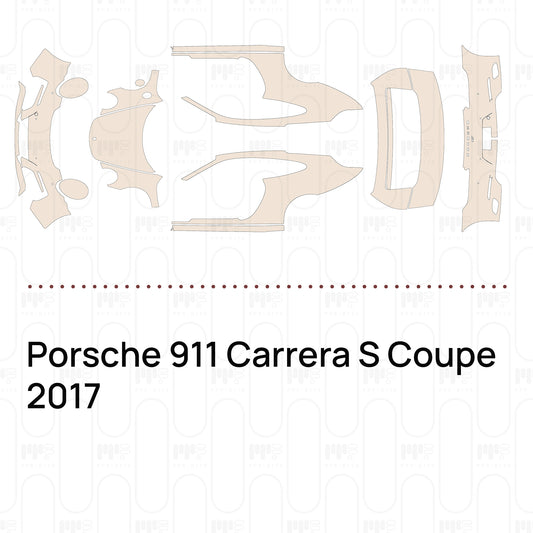 Voorgesneden PPF Porsche 911 Carrera S Coupe 2017
