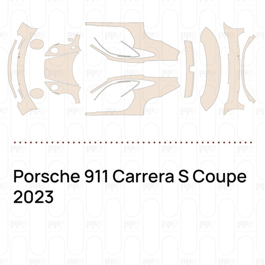 Voorgesneden PPF Porsche 911 Carrera S Coupe 2023