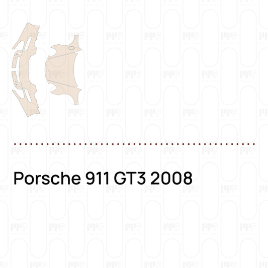 Voorgesneden PPF Porsche 911 GT3 2008