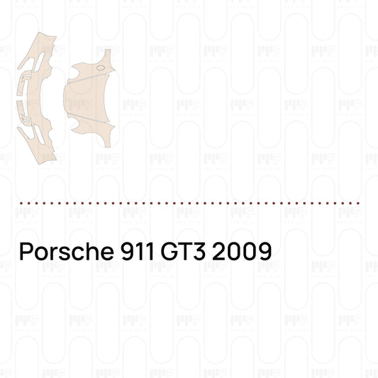 Voorgesneden PPF Porsche 911 GT3 2009