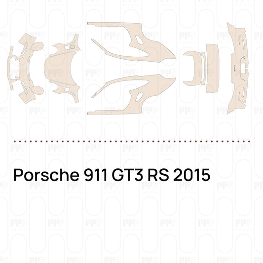 Voorgesneden PPF Porsche 911 GT3 RS 2015