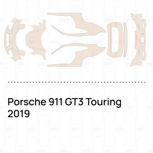 Voorgesneden PPF Porsche 911 GT3 Touring 2019