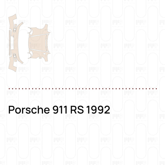 Voorgesneden PPF Porsche 911 RS 1992