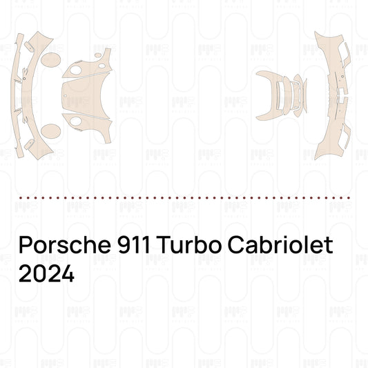 Voorgesneden PPF Porsche 911 Turbo Cabriolet 2024