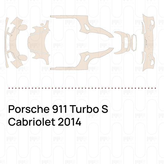 Voorgesneden PPF Porsche 911 Turbo S Cabriolet 2014