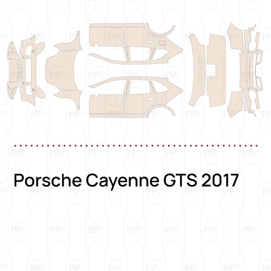 Voorgesneden PPF Porsche Cayenne GTS 2017