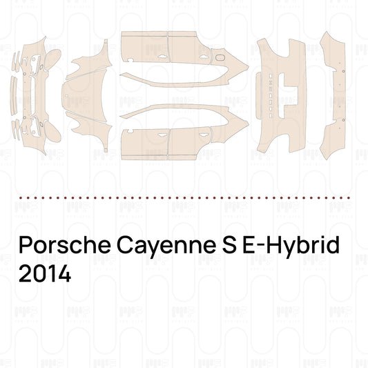 Voorgesneden PPF Porsche Cayenne S E-Hybrid 2014