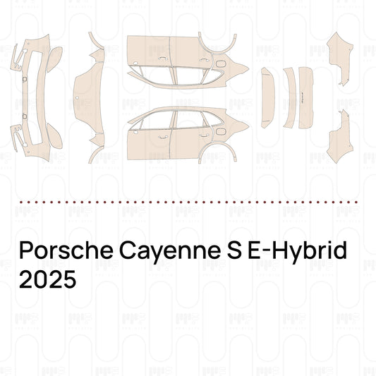 Voorgesneden PPF Porsche Cayenne S E-Hybrid 2025