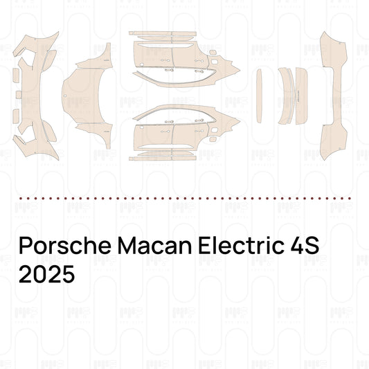 Voorgesneden PPF Porsche Macan Electric 4S 2025
