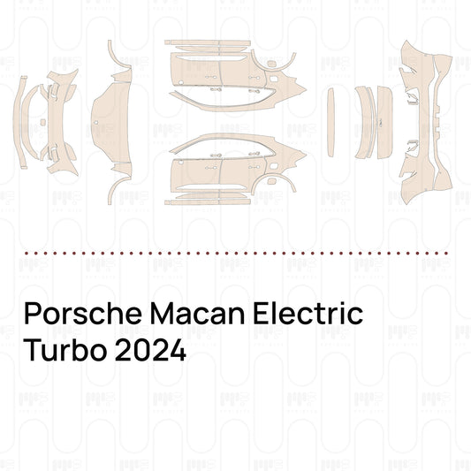 Voorgesneden PPF Porsche Macan Electric Turbo 2024