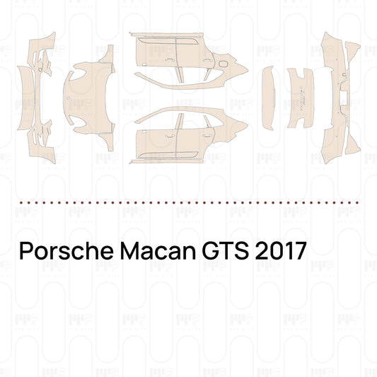 Voorgesneden PPF Porsche Macan GTS 2017