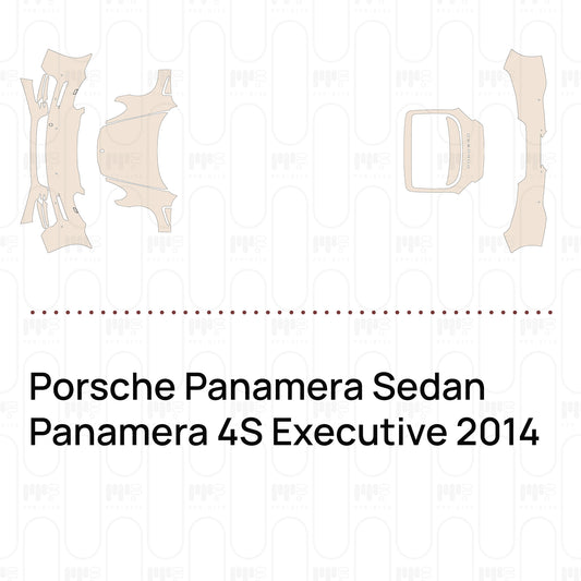Voorgesneden PPF Porsche Panamera Sedan Panamera 4S Executive 2014