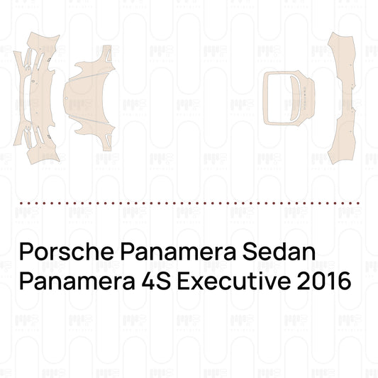 Voorgesneden PPF Porsche Panamera Sedan Panamera 4S Executive 2016