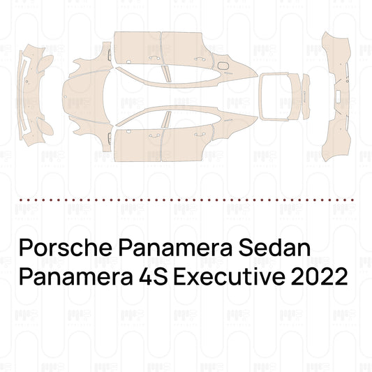 Voorgesneden PPF Porsche Panamera Sedan Panamera 4S Executive 2022