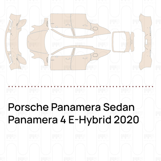 Voorgesneden PPF Porsche Panamera Sedan Panamera 4 E-Hybrid 2020