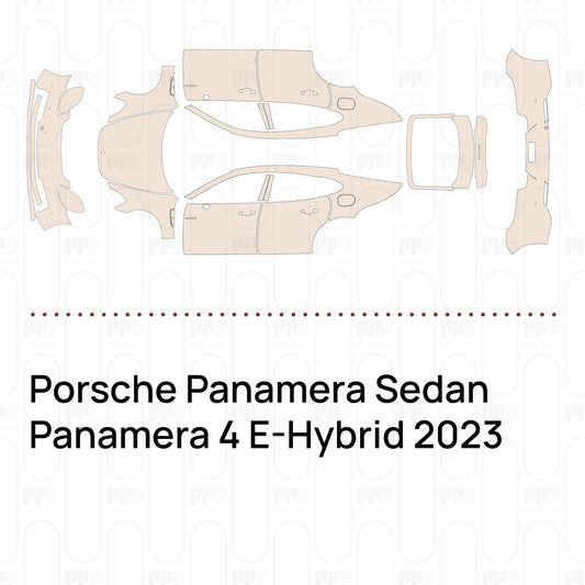 Voorgesneden PPF Porsche Panamera Sedan Panamera 4 E-Hybrid 2023