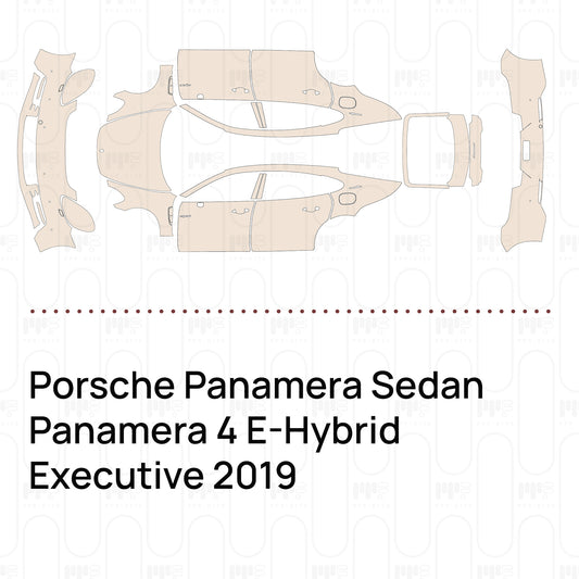 Voorgesneden PPF Porsche Panamera Sedan Panamera 4 E-Hybrid Executive 2019
