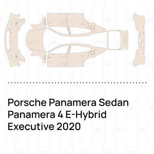 Voorgesneden PPF Porsche Panamera Sedan Panamera 4 E-Hybrid Executive 2020