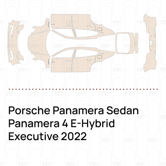 Voorgesneden PPF Porsche Panamera Sedan Panamera 4 E-Hybrid Executive 2022