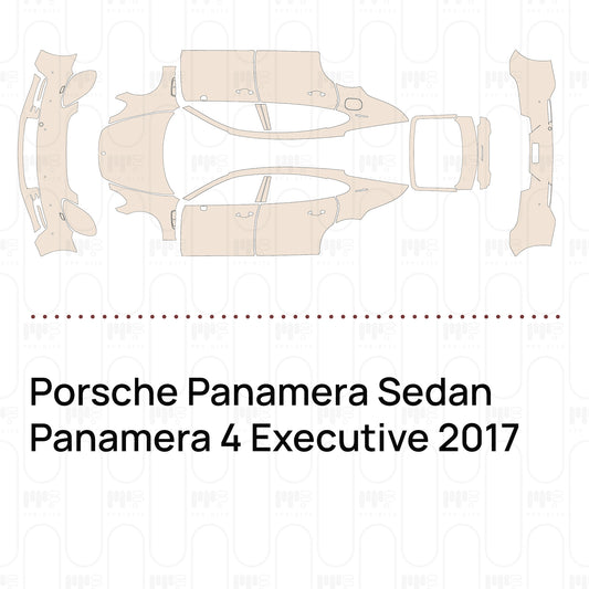 Voorgesneden PPF Porsche Panamera Sedan Panamera 4 Executive 2017