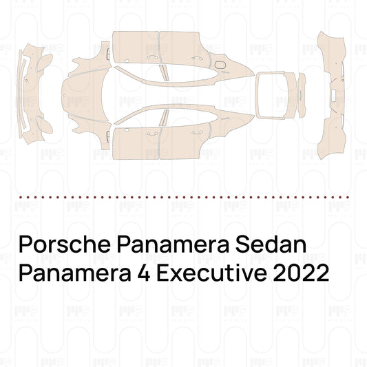 Voorgesneden PPF Porsche Panamera Sedan Panamera 4 Executive 2022