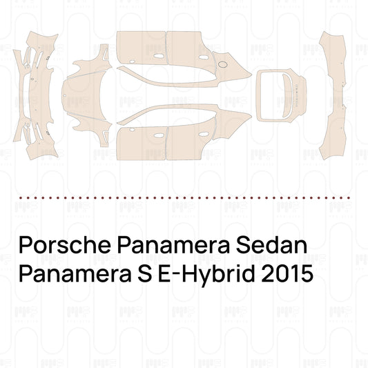 Voorgesneden PPF Porsche Panamera Sedan Panamera S E-Hybrid 2015