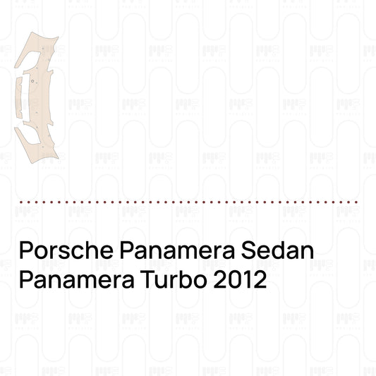Voorgesneden PPF Porsche Panamera Sedan Panamera Turbo 2012
