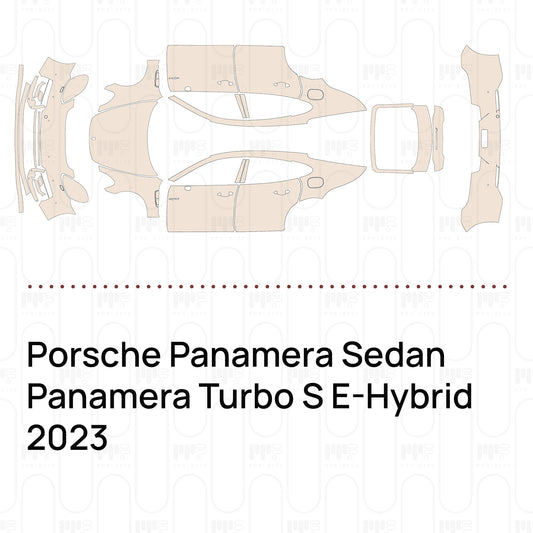 Voorgesneden PPF Porsche Panamera Sedan Panamera Turbo S E-Hybrid 2023