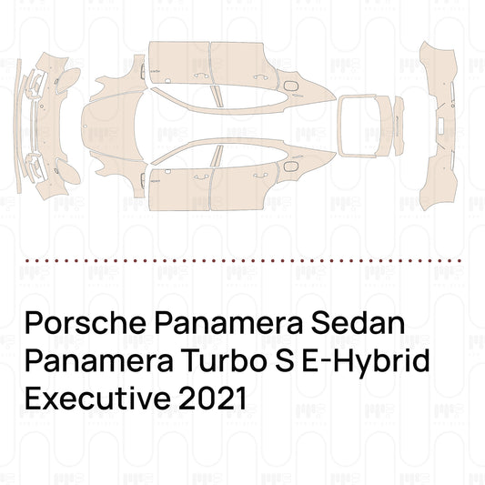 Voorgesneden PPF Porsche Panamera Sedan Panamera Turbo S E-Hybrid Executive 2021