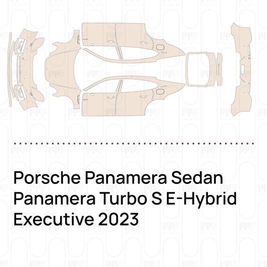 Voorgesneden PPF Porsche Panamera Sedan Panamera Turbo S E-Hybrid Executive 2023