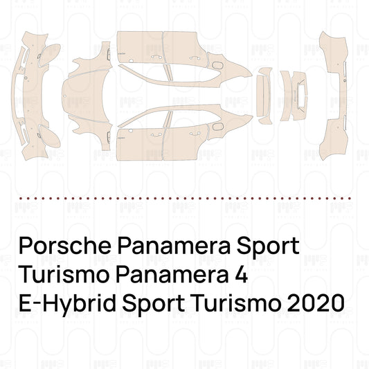 Voorgesneden PPF Porsche Panamera Sport Turismo Panamera 4 E-Hybrid Sport Turismo 2020
