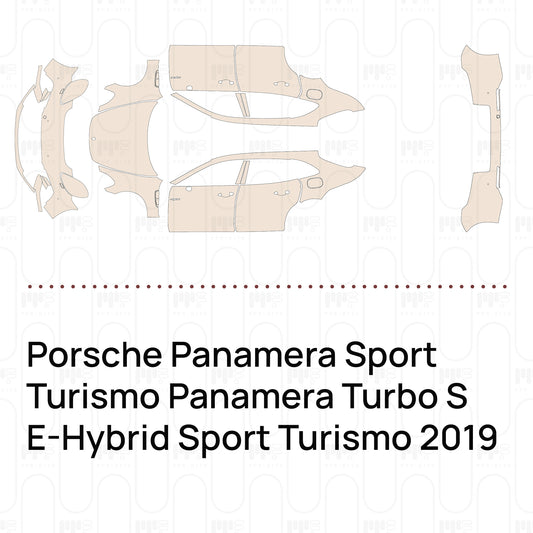 Voorgesneden PPF Porsche Panamera Sport Turismo Panamera Turbo S E-Hybrid Sport Turismo 2019
