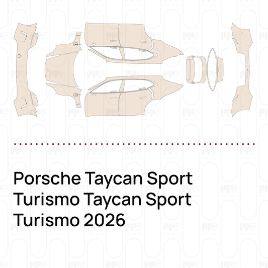Voorgesneden PPF Porsche Taycan Sport Turismo Taycan Sport Turismo 2026