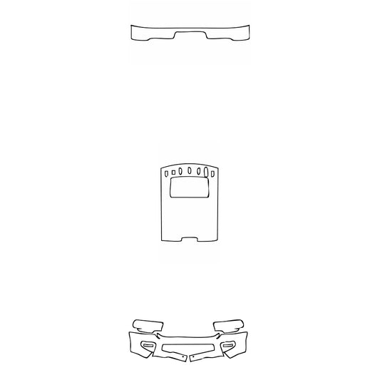 Pre-Cut PPF RAM Trucks 2500 Crew Cab Limited 2024 - PPF-Kits