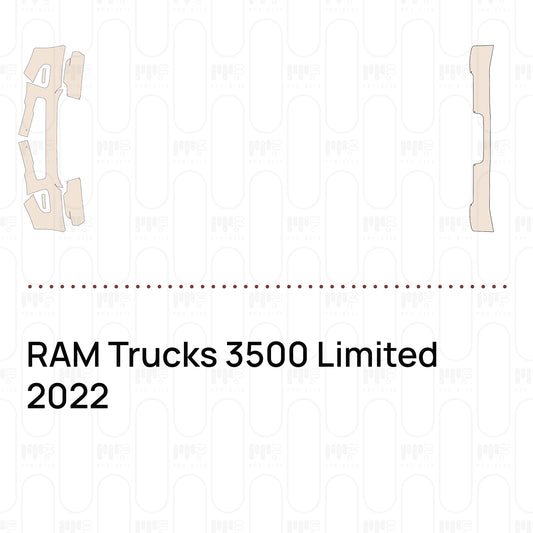 RAM Trucks 3500 Limited 2022 – Voorgesneden PPF-lakbeschermingsfolie