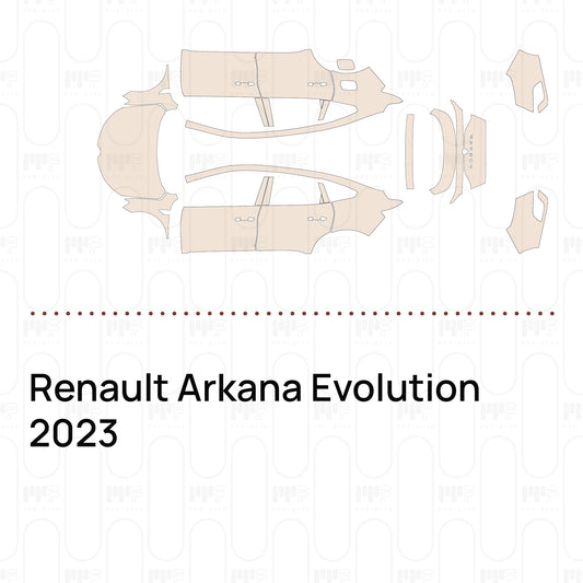 Voorgesneden PPF Renault Arkana Evolution 2023