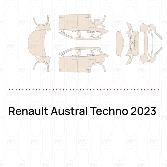 Voorgesneden PPF Renault Austral Techno 2023