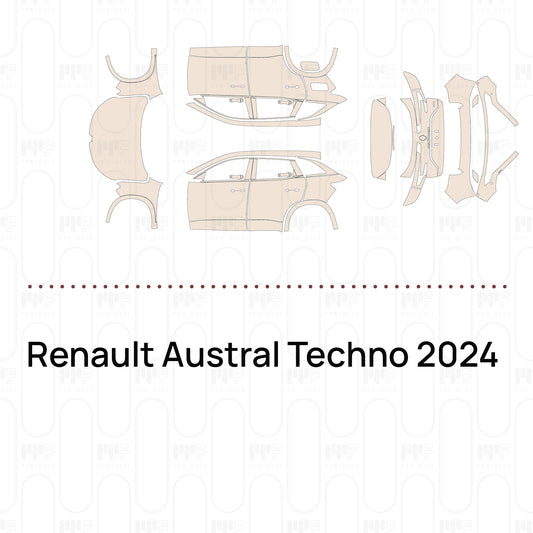 Voorgesneden PPF Renault Austral Techno 2024